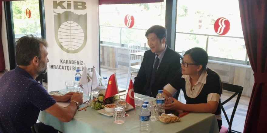 Çinli heyet fındık için Karadeniz’de