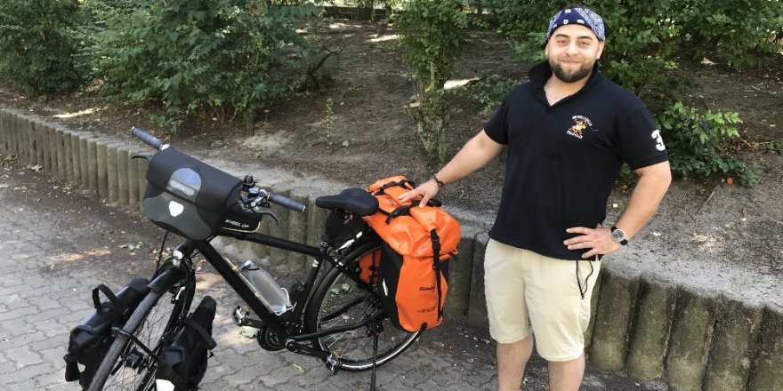 Çevre duyarlılığı için 3 bin kilometre pedal çevirecek