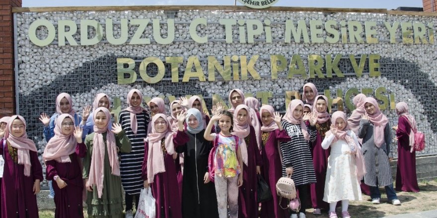 Öğrencilere tarih ve doğa yolculuğu
