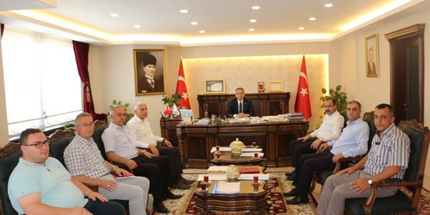 Tosya Kaymakamlığında fakülte toplantısı