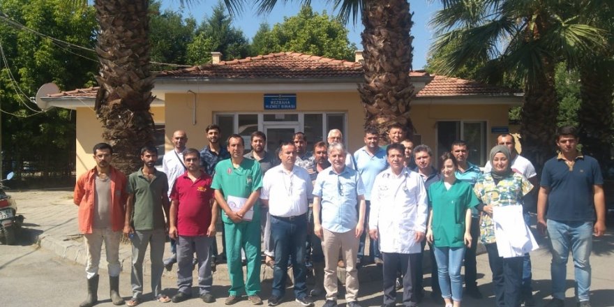 Salihli’de uygulamalı kurban kesim eğitimi