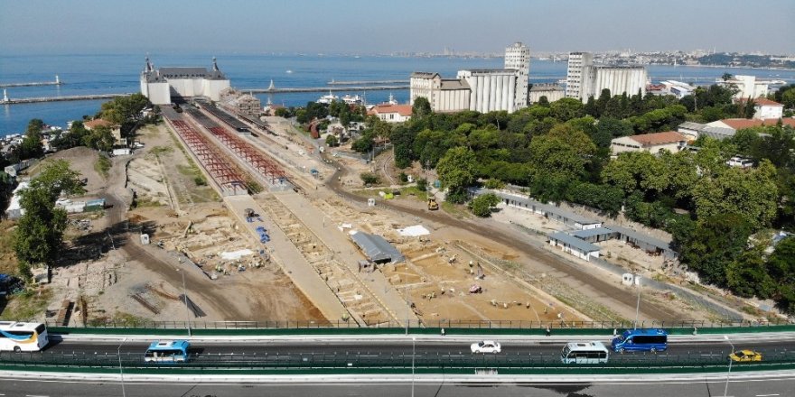Haydarpaşa’daki kazı alanında bu kez de kilise kalıntıları bulundu