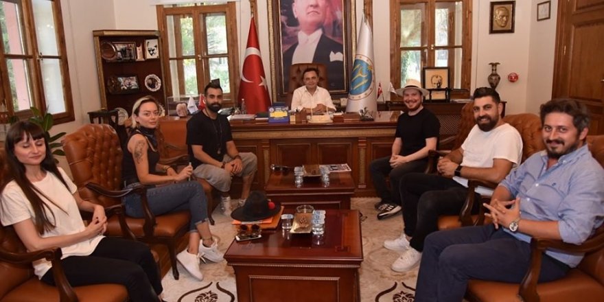Gökhan Türkmen’den Başkan Şahin’e ziyaret