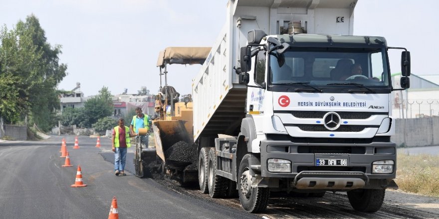 Tarsus Kemalpaşa Sanayi Sitesi’nin 2 yıllık asfalt sorun çözülüyor