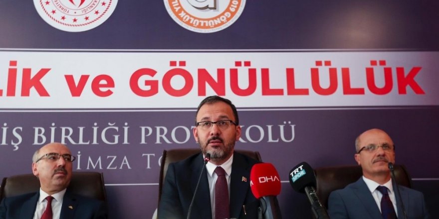 Gençlik ve Spor Bakanlığı, 5 üniversite ile ’Gençlik ve Gönüllülük İş Birliği’ protokolü imzalandı