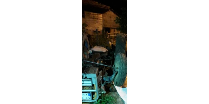 Bir traktör kazası daha