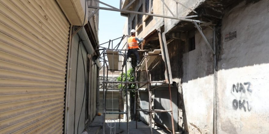 Tarihi çarşılarda ikinci etap restorasyon çalışmaları başladı