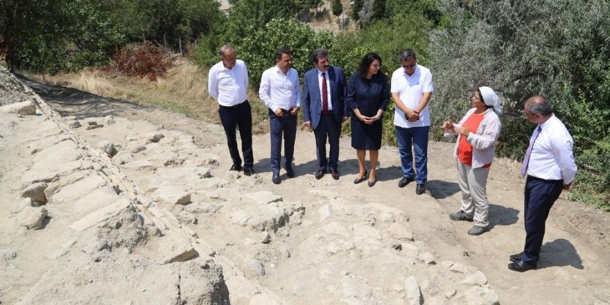 Eceabat Maydos Höyüğünde kazı çalışmaları devam ediyor