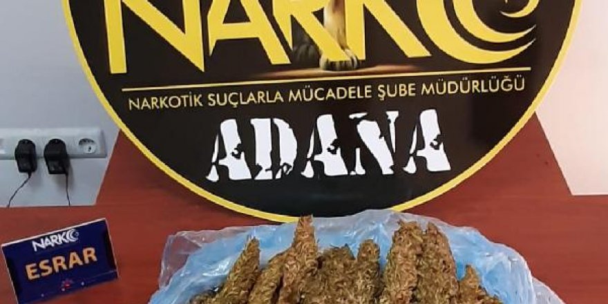 5 kilo esrarla yakalanan çift tutuklandı
