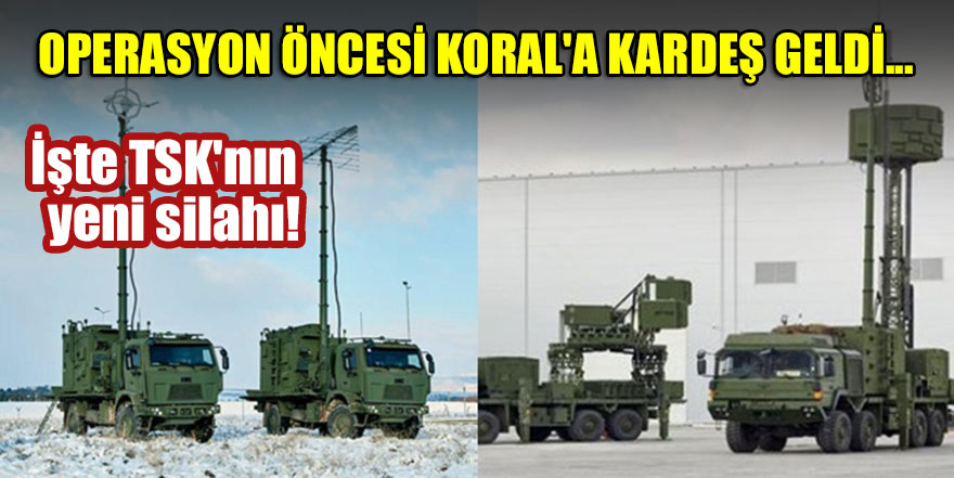 Operasyon öncesi KORAL'a kardeş geldi... İşte TSK'nın müthiş yeni silahı!