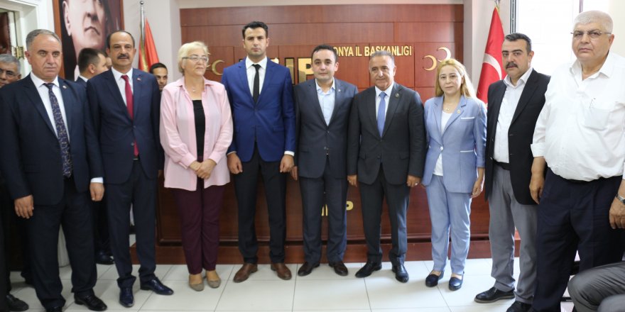 MHP Konya il teşkilatı bayramlaştı