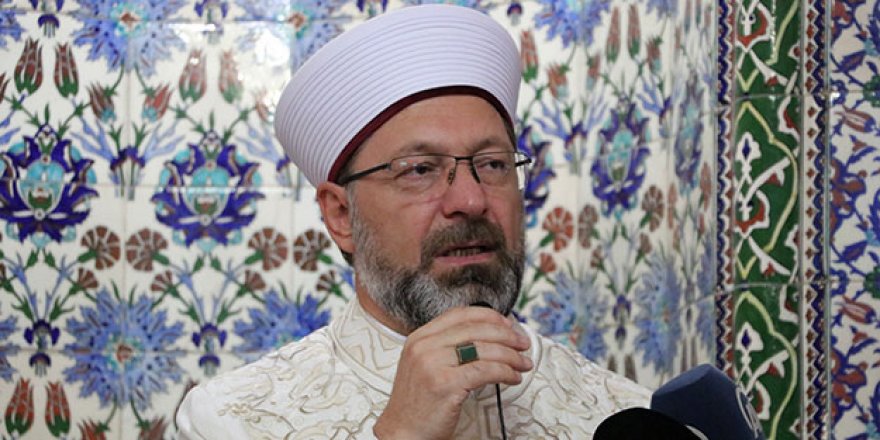 Ali Erbaş'tan 'deprem' açıklaması!