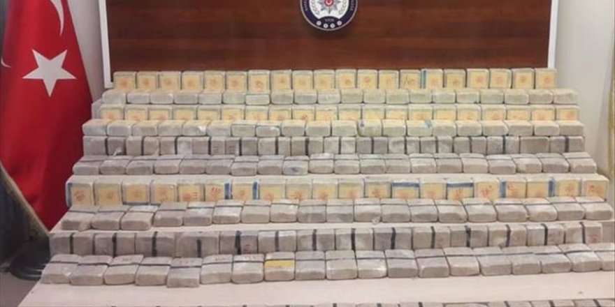 Over 230 kg of heroin seized in eastern Turkey