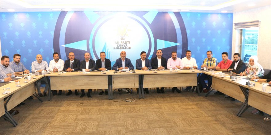 AK Parti Konya, Başkanları ağırladı