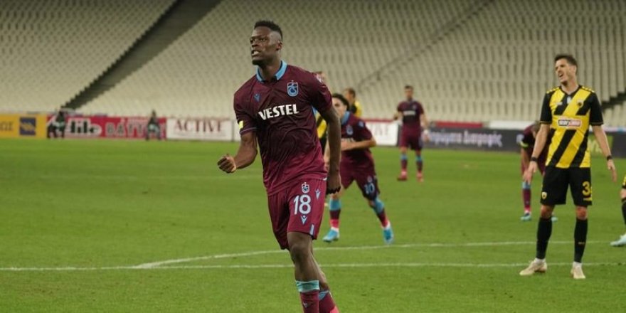 Trabzonspor Atina'da Ekuban'la turu cebine koydu!
