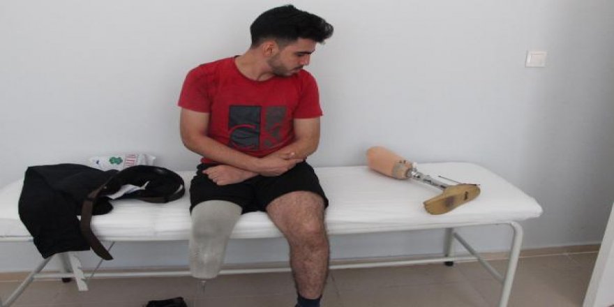 Savaşta el ve bacaklarını kaybeden 590 Suriyeliye protez takıldı
