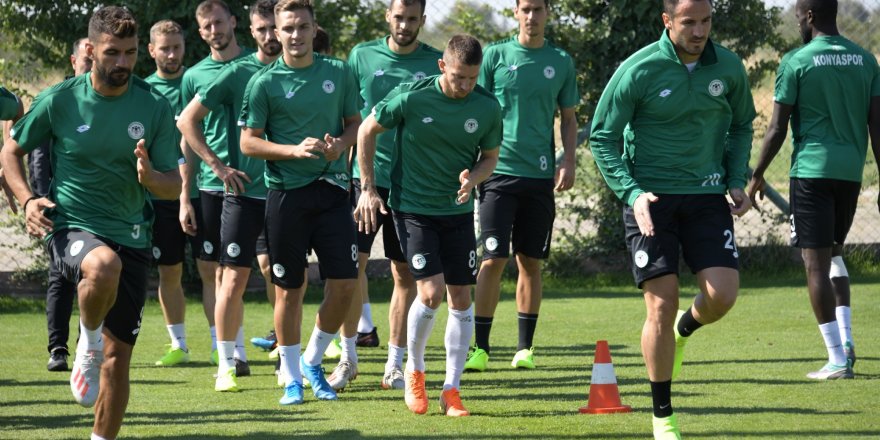 Konyaspor, Galatasaray maçı hazırlıklarını tamamladı