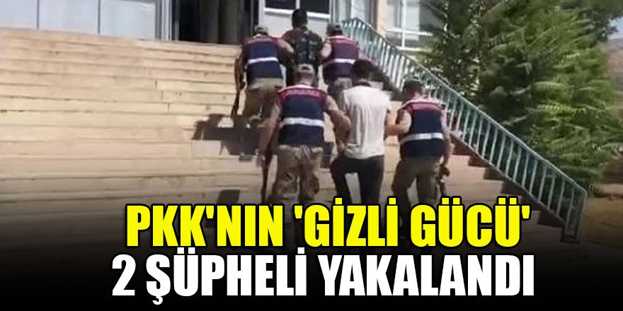 Diyarbakır'da PKK'nın 'gizli gücü' 2 şüpheli yakalandı