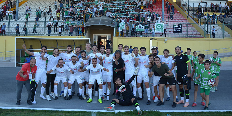 1922 Konyaspor ilk galibiyetini aldı