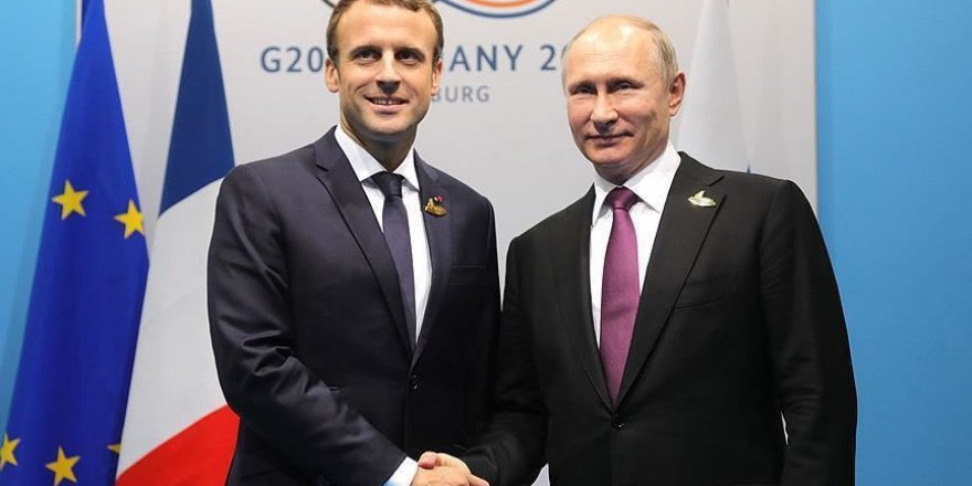 Macron et Poutine souhaitent un « apaisement des tensions »