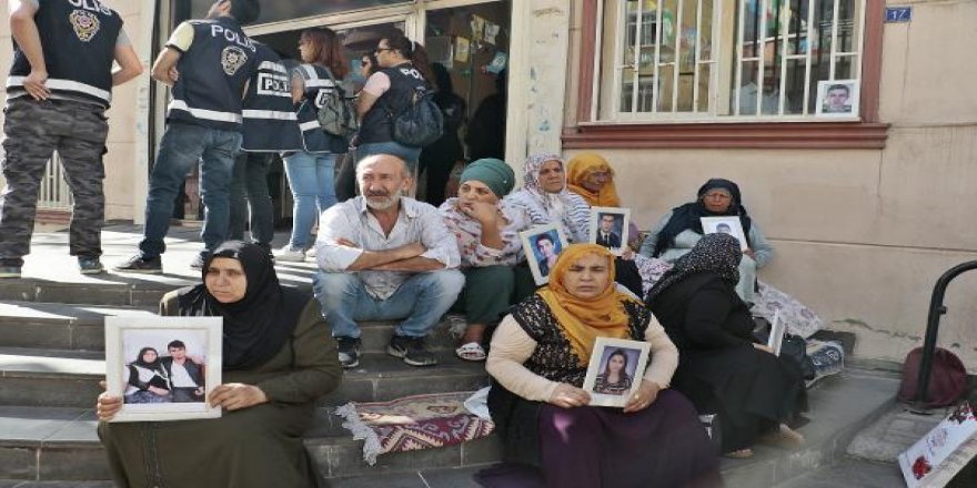 HDP önündeki eylemde 9'uncu gün; aile sayısı 23 oldu