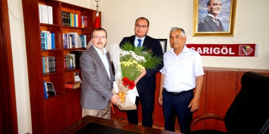 AK Parti’li Aydemir’den Kaymakam Arıkan’a ziyaret