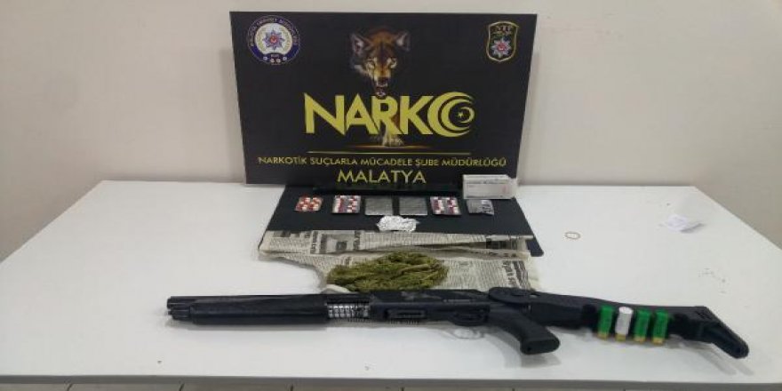Malatya'da uyuşturucuya 10 tutuklama