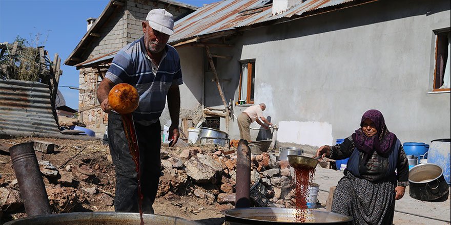 Hadim’de pekmez yapım sezonu başladı