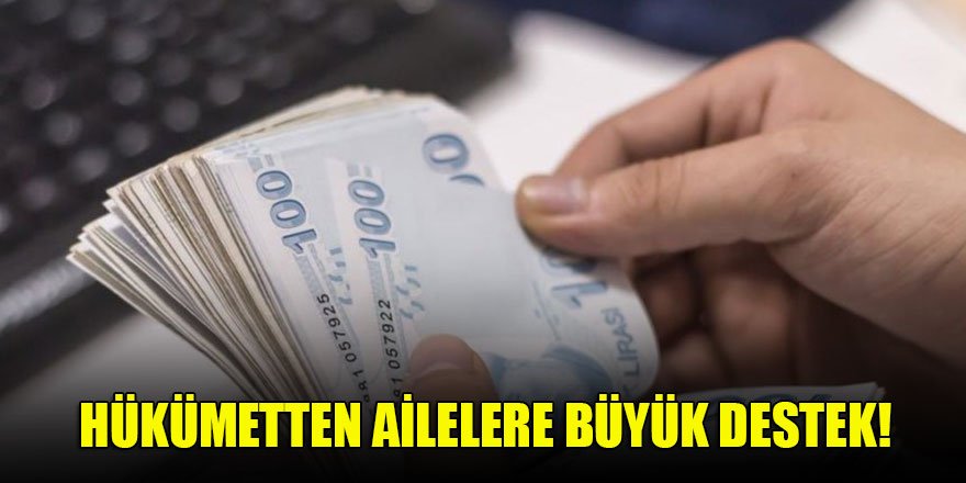 Hükümetten 100 binden fazla aileye 1 milyar liralık eğitim desteği!