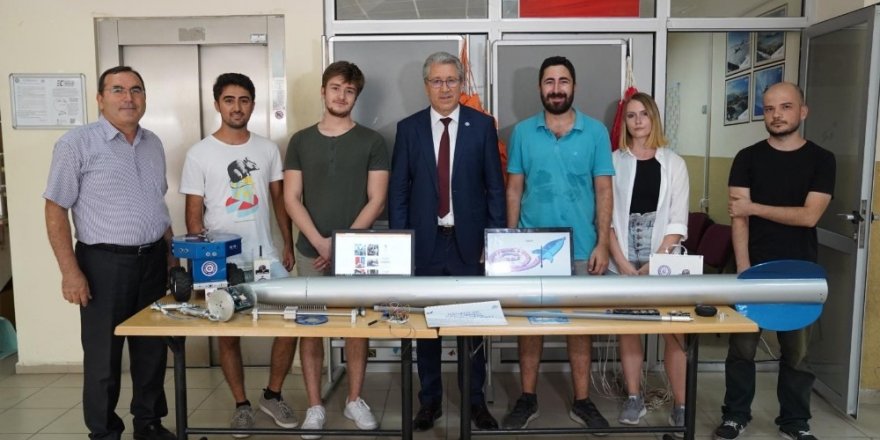 Ege roket takımı TEKNOFEST’te stant açtı