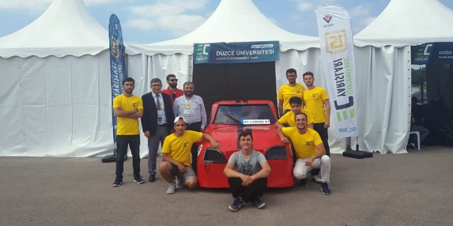 Düzce Üniversitesi öğrencileri gelecek için ümit verdi