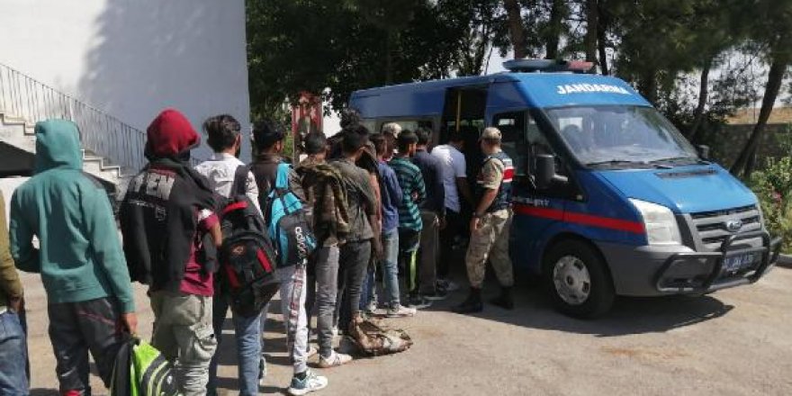 Adıyaman'da 22 kaçak göçmen yakalandı, 1 organizatör tutuklandı