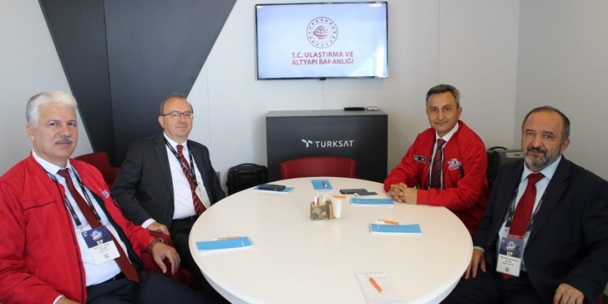 Rektör Çufalı, TÜRKSAT VE TÜBİTAK yetkilileriyle bir araya geldi