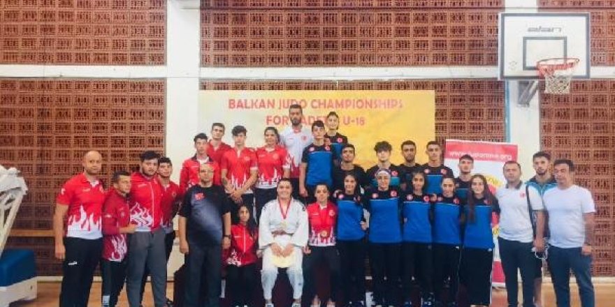 Judo Ümitler Milli Takımı Balkan Şampiyonu oldu