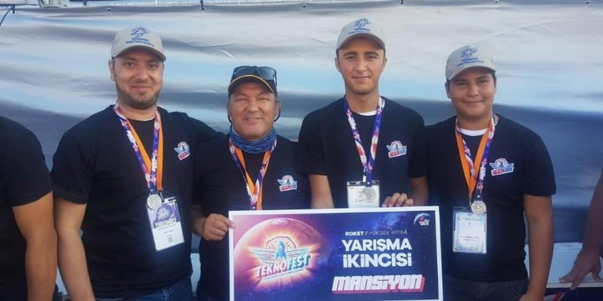 Gökova Roket  Takımı TEKNOFEST Türkiye 2’ncisi oldu