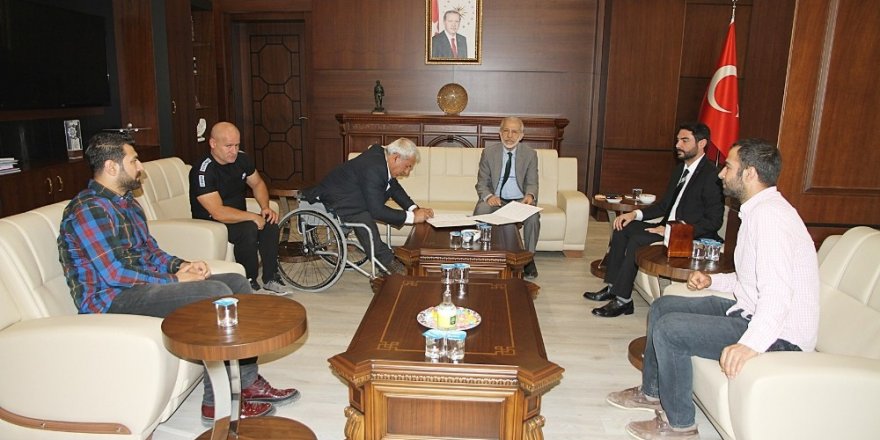 Engelliler Spor Kulübüne HRÜ’dan eğitim desteği