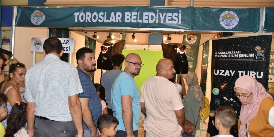 Bilim şenliğinde uzay turu