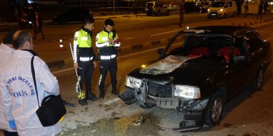 Yaya geçidinde otomobilin çarptığı Iraklı öğrenci ağır yaralandı