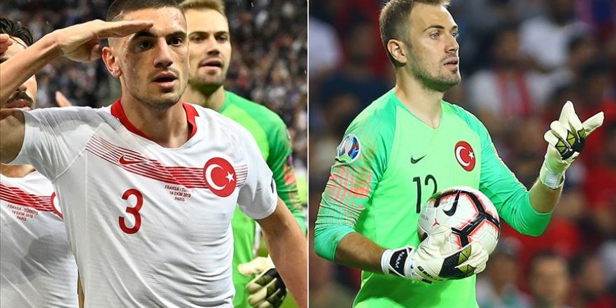 Merih Demiral ve Mert Günok UEFA'nın en iyi 11'inde