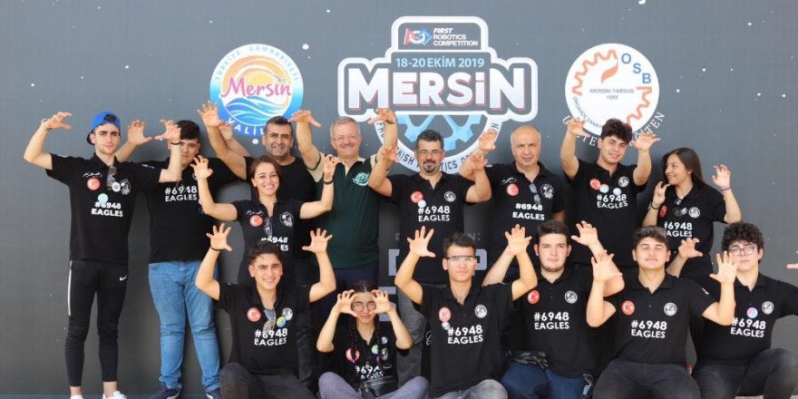 FRC Liseler Arası Robotik Turnuvası renkli görüntülere sahne oldu