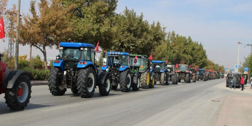 Konyalı çiftçilerden Mehmetçik'e destek