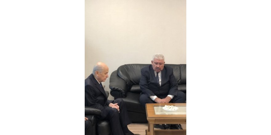 Bahçeli’den Semih Yalçın’a taziye ziyareti