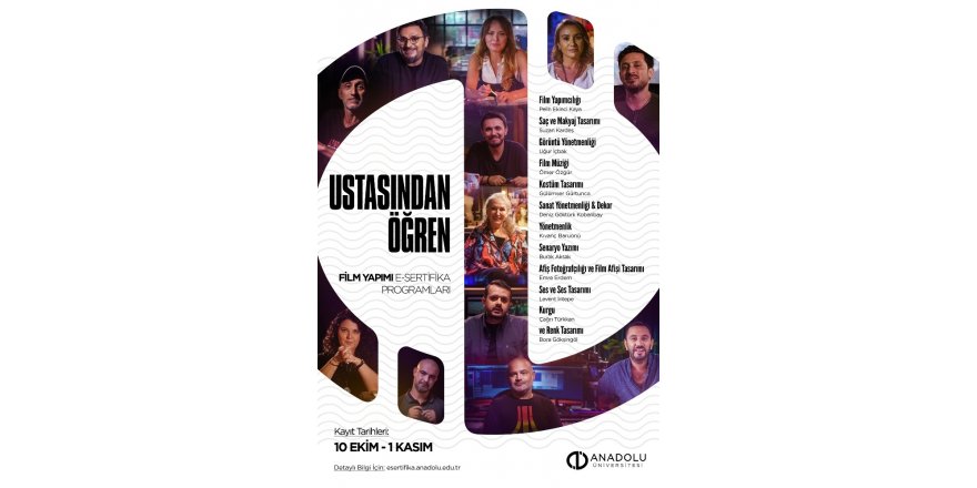 Anadolu Üniversitesiyle “Ustasından Öğren”