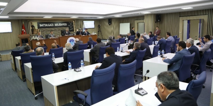 Battalgazi Belediye Meclis Toplantısı yapıldı
