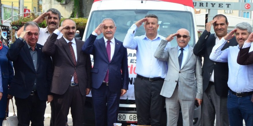 Şehitler diyarından Mehmetçiğe 2 ton yer fıstığı