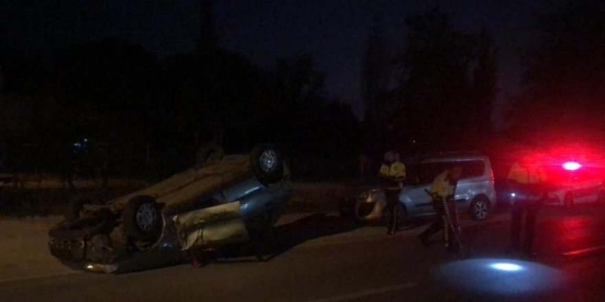 Gemlik’te otomobil ile traktör çarpıştı: 2 yaralı