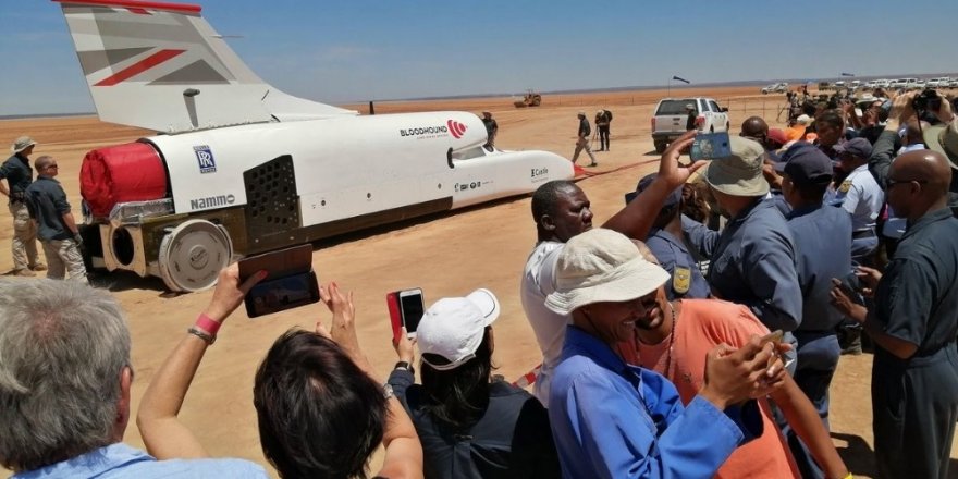 Bloodhound dünyanın en hızlı aracı olmaya hazırlanıyor