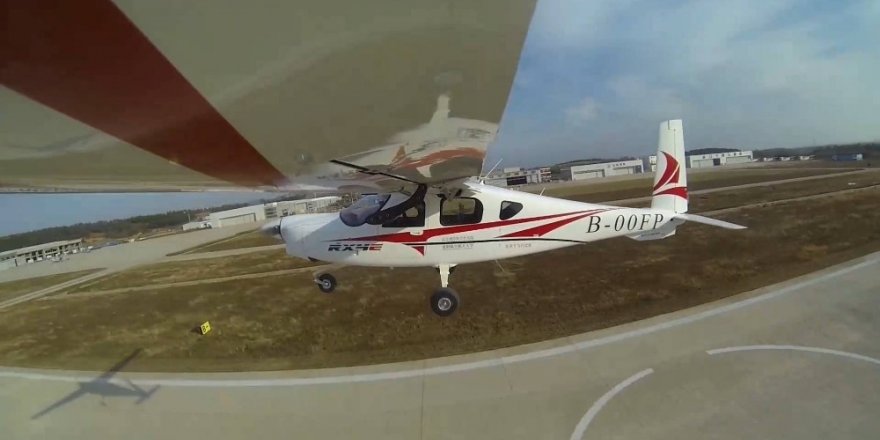 Çin’in elektrikli uçağından ilk uçuş