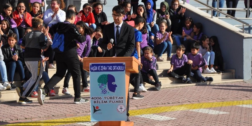 Gerze’de yılın ilk TÜBİTAK Bilim Fuarı