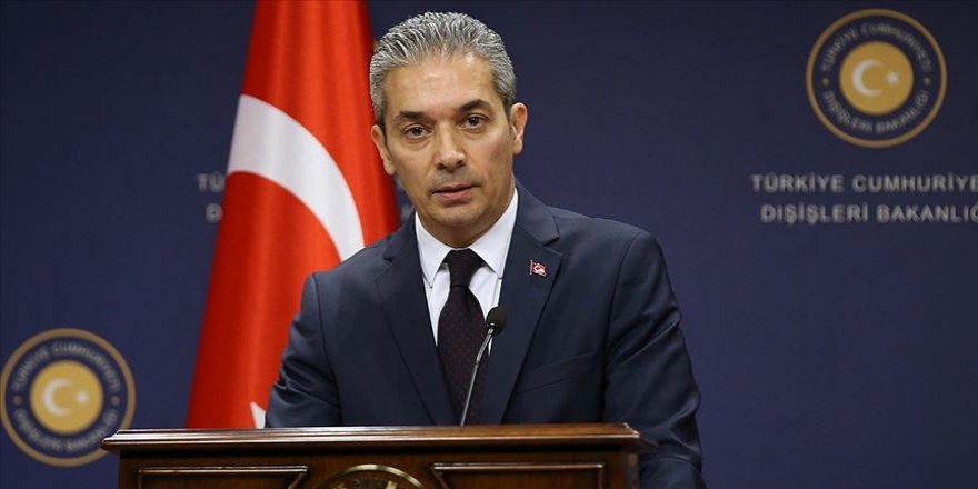 Dışişleri'nden 'İsrail' açıklaması